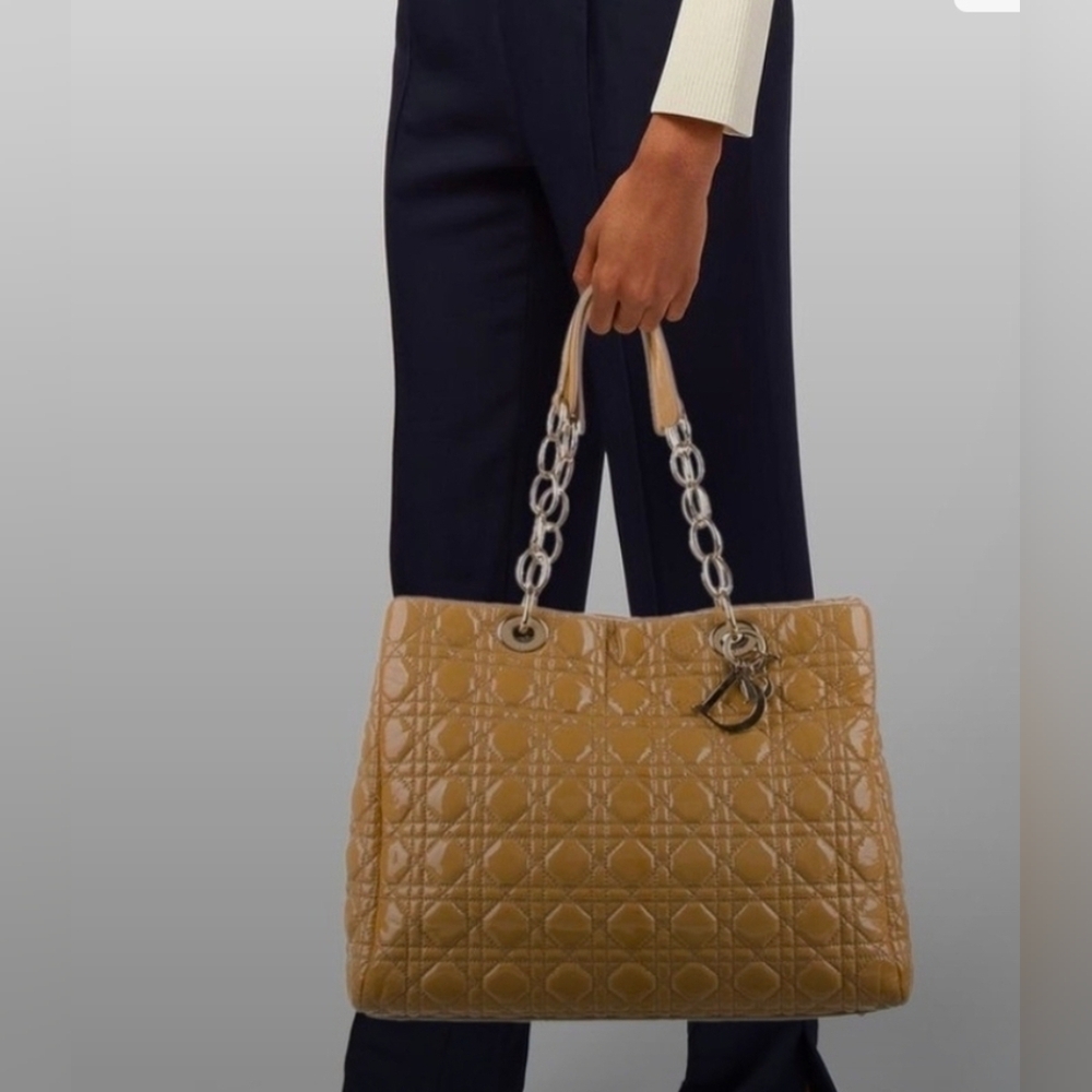 Christian Dior Yan Tote Bag Quilted